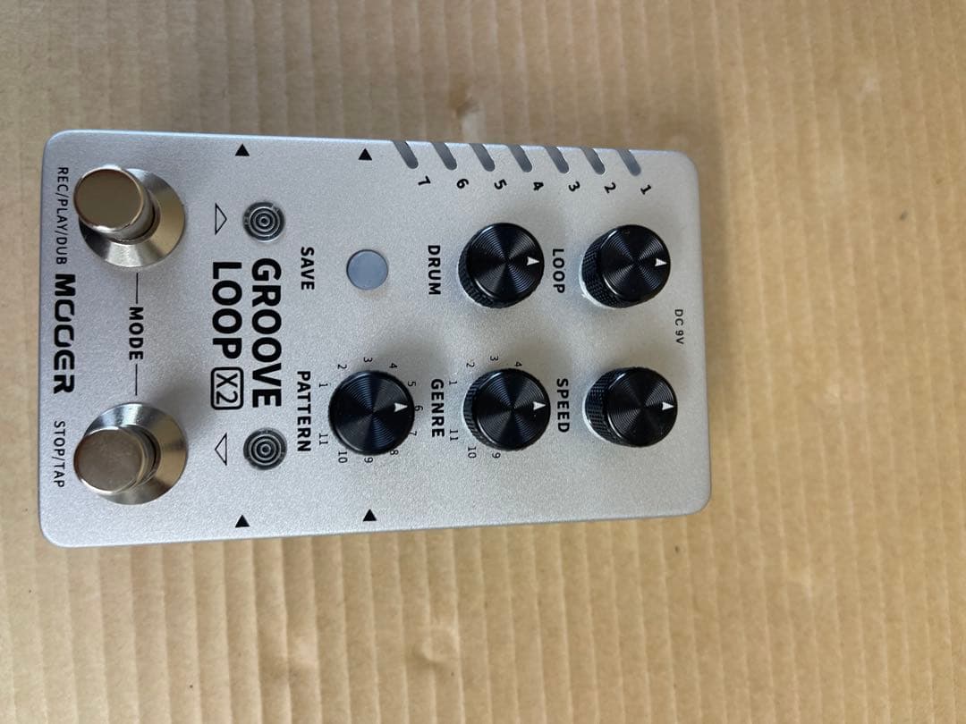 MOOER grooveloop×2 リズム付きルーパー