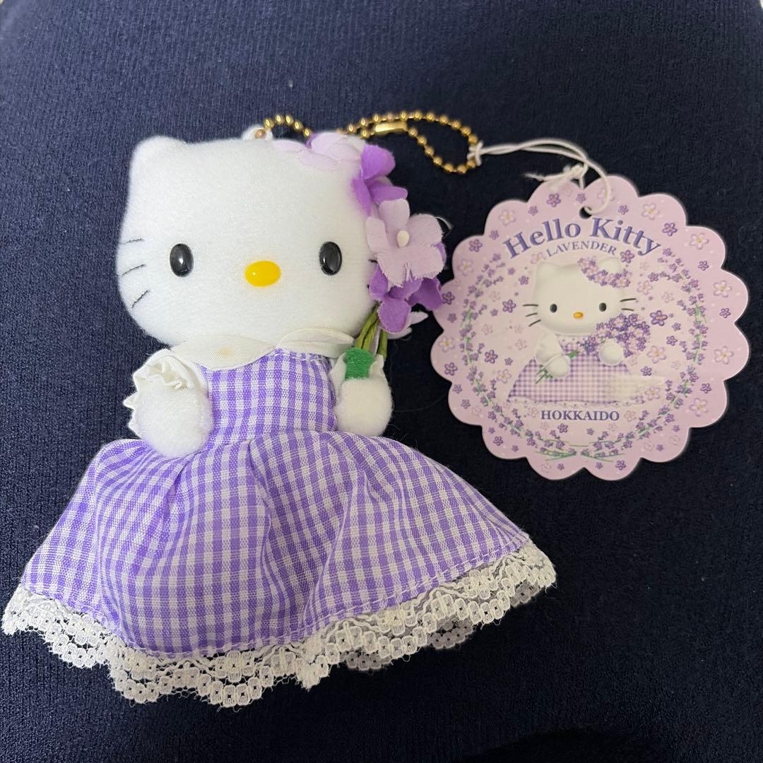 激レア！限定ハローキティ 北海道 富良野　マスコット　サンリオ
