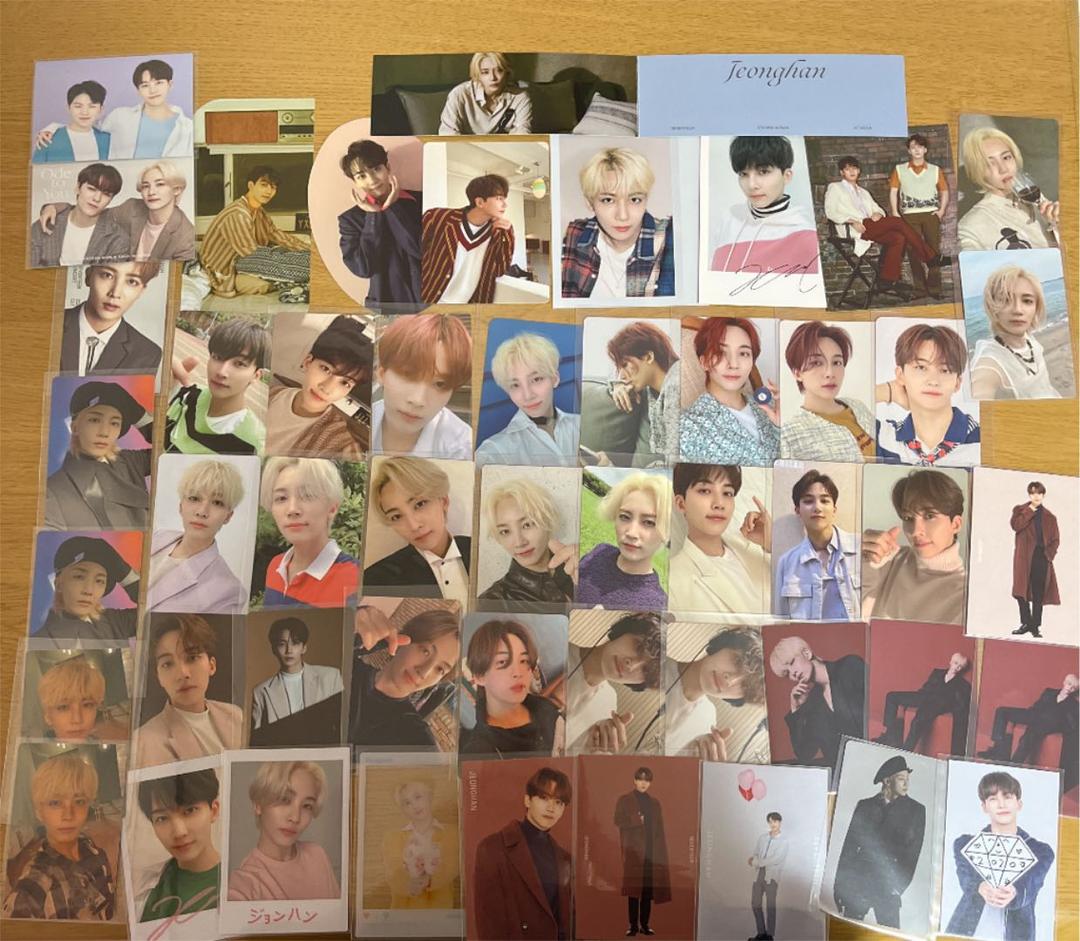 seventeen ジョンハン　トレカ