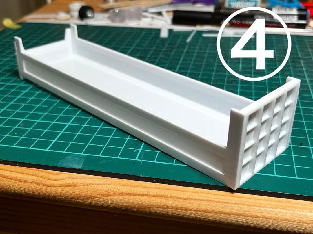 1/50 3軸 トレーラー ダンプ ケンクラフト 日野 プロフィア 用 建機