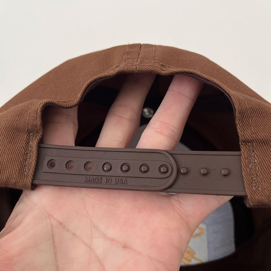 ANTIHERO アンタイヒーロー　アンチヒーロー キャップ　USA製　ブラウン