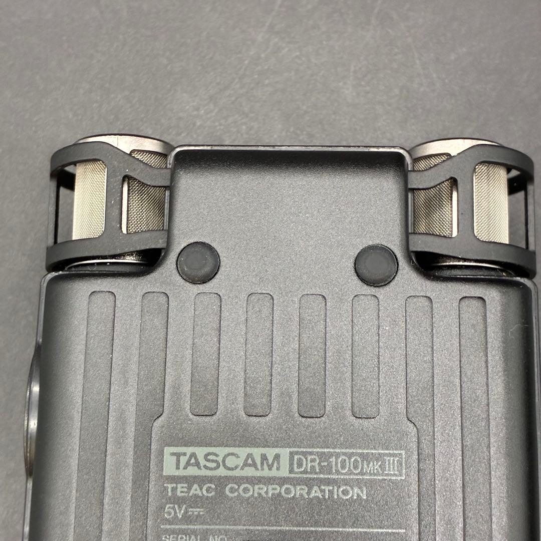 【動作確認済み】TASCAM DR-100MkIII ハンディレコーダー　PCM
