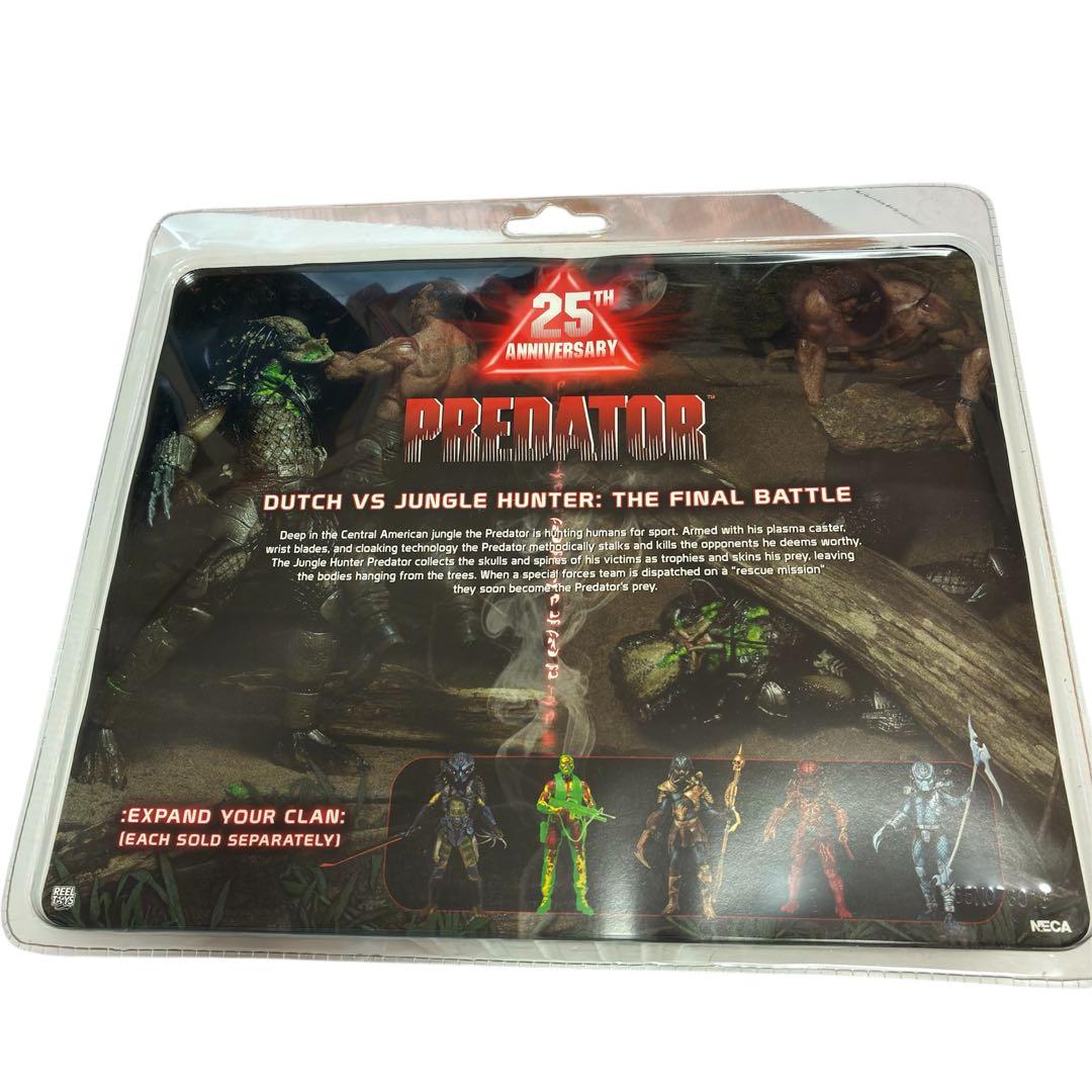 NECA プレデター フィギュア　ジャングルハンター　ダッチ　未開封　豆魚雷