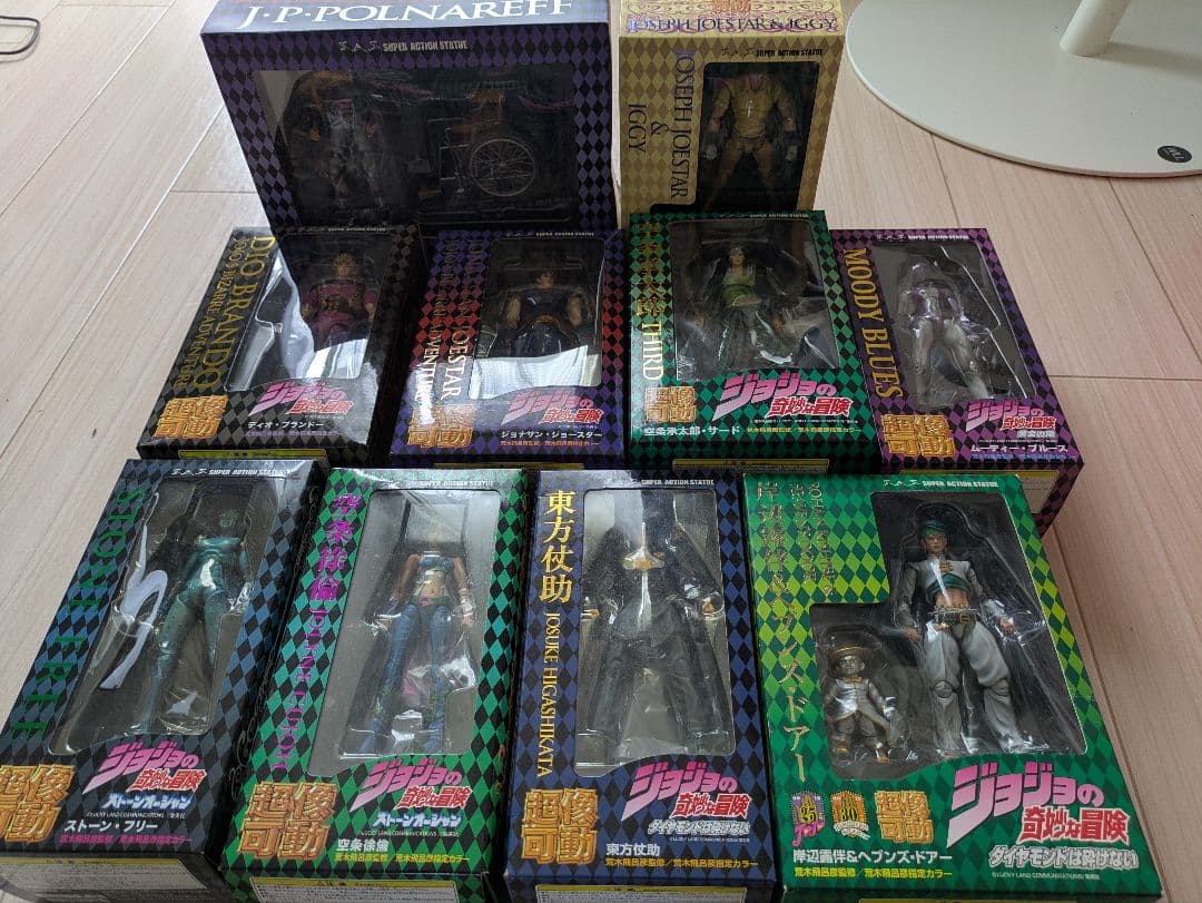 ジョジョの奇妙な冒険 フィギュア10体セット 超像可動