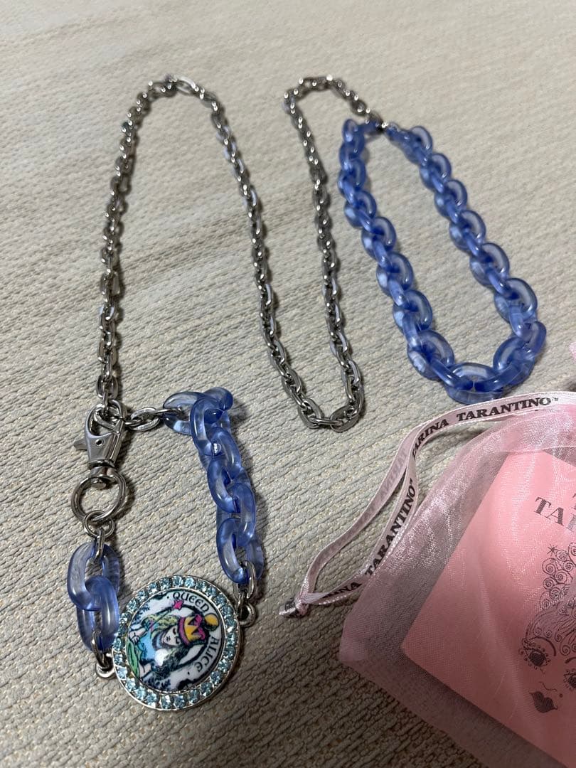 【新品未使用】Tarina Tarantino×アリス コラボ 犬チェーンリード