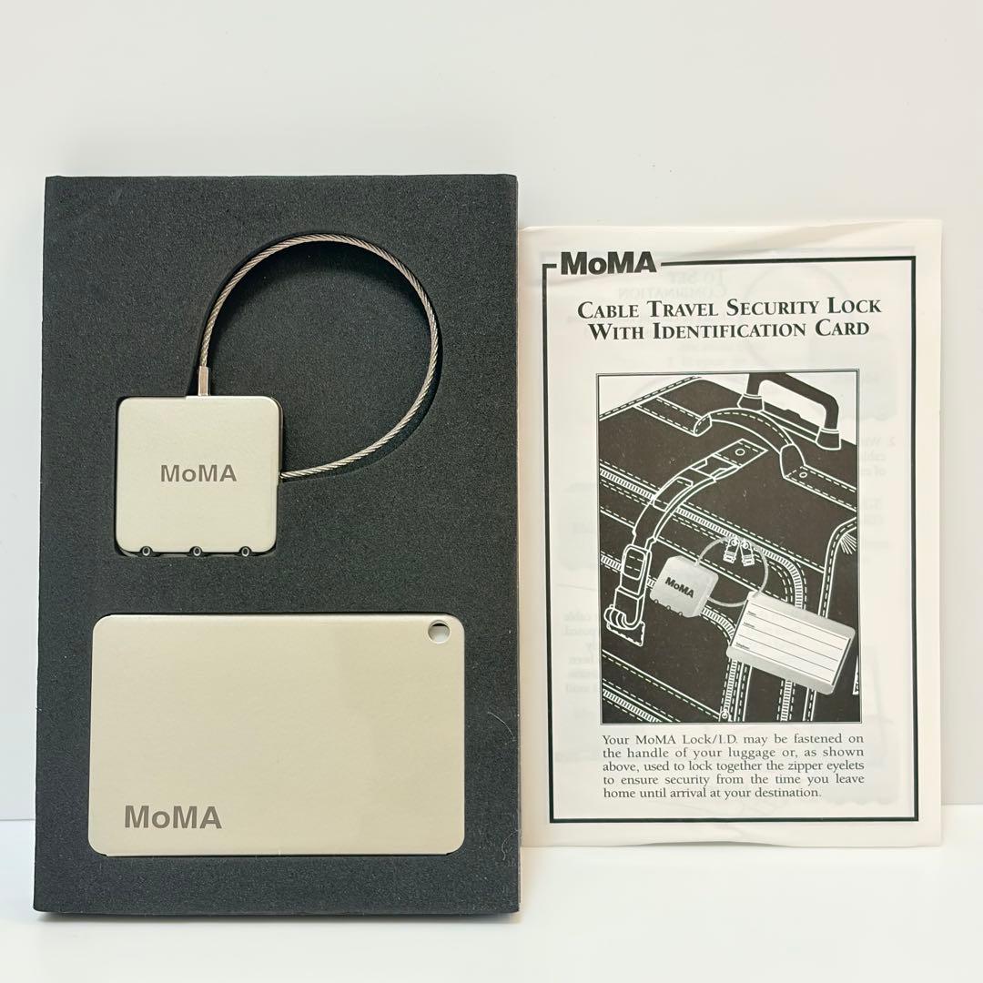 廃盤　新品　モマ　ケーブル　セキュリティロック　名札　セット