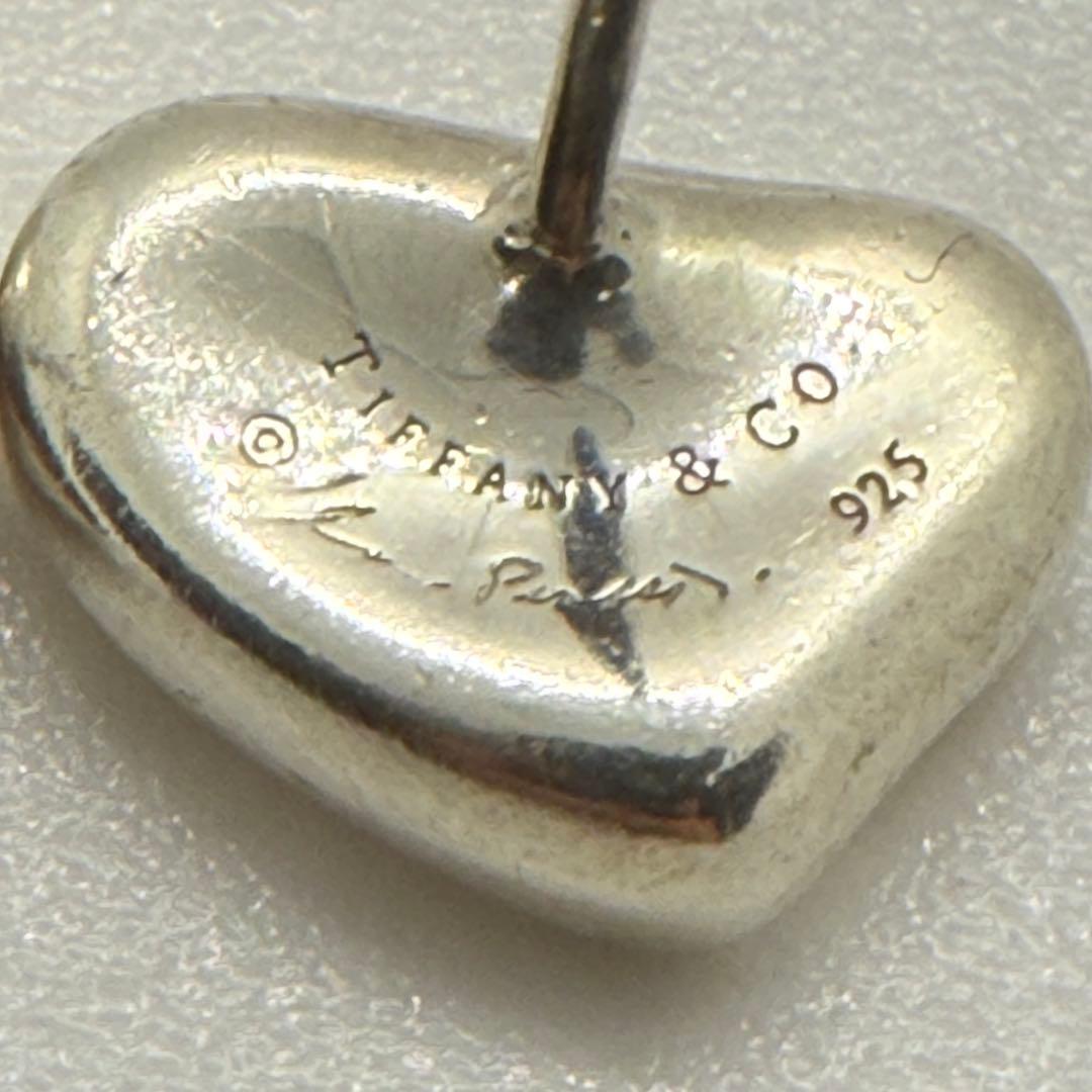 【社外キャッチ】TIFFANY&Co. フルハート ピアス シルバー 925