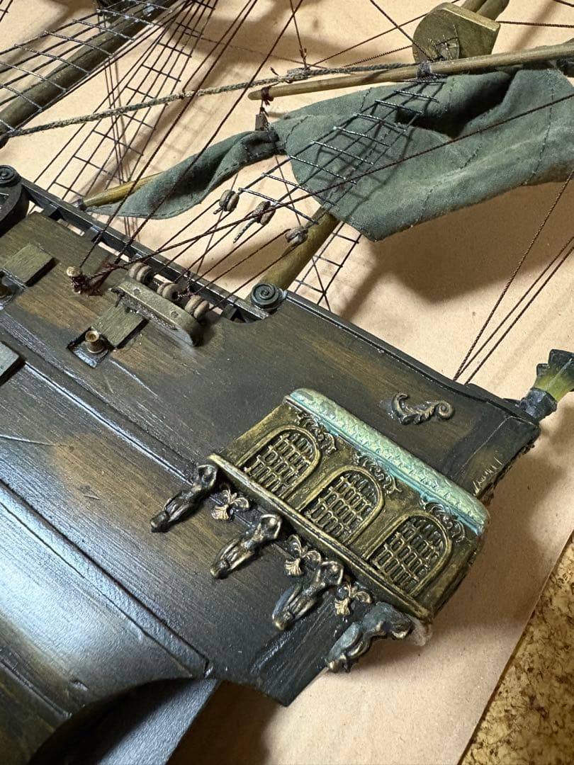 d*3様 パイレーツ オブ カリビアン ブラックパール号 レプリカ 模型 フィギ