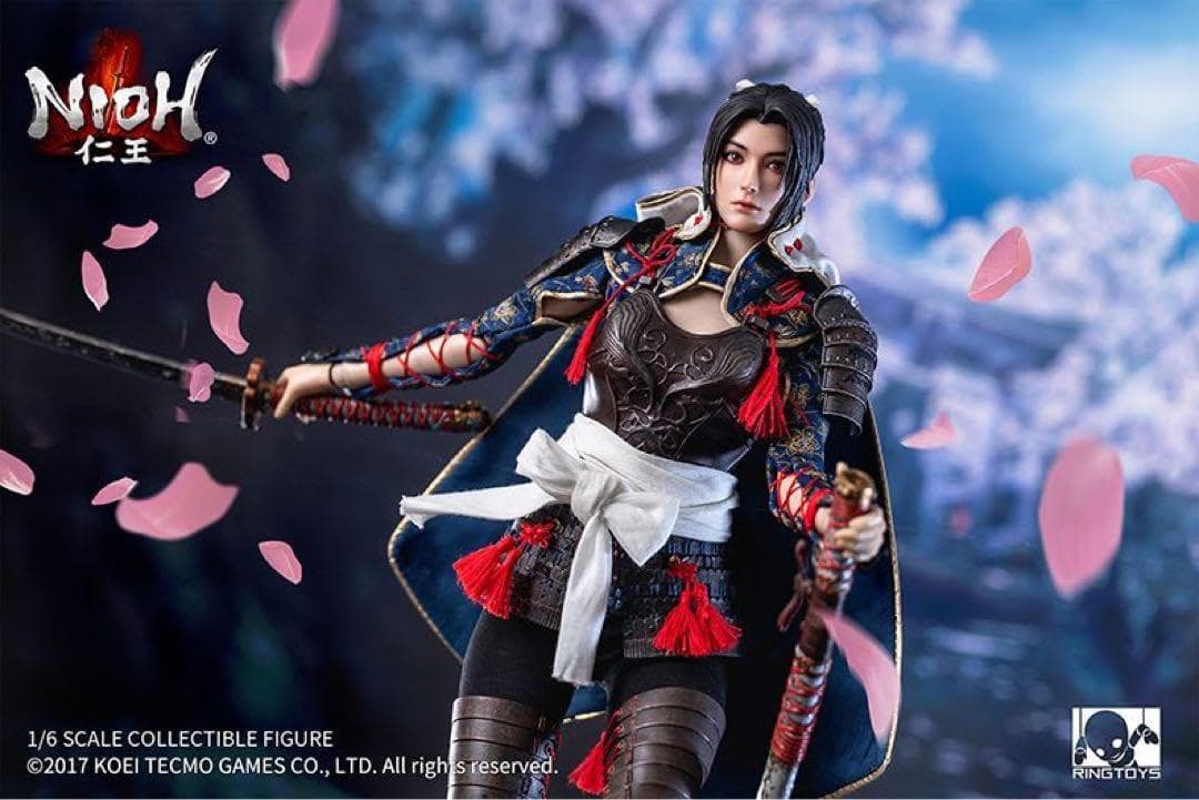 仁王 立花誾千代 1/6 可動フィギュア[リングトイズ]【欠品】 特製台座