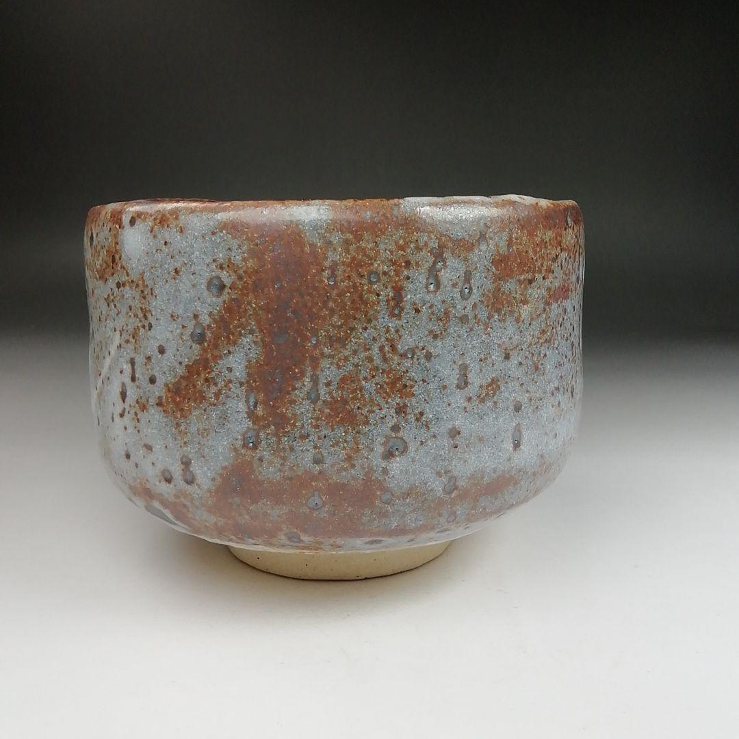 Ｔ９０３　茶碗　『鼡志野』『順風陶苑　加藤鐐 作』　共箱　抹茶碗　茶道具