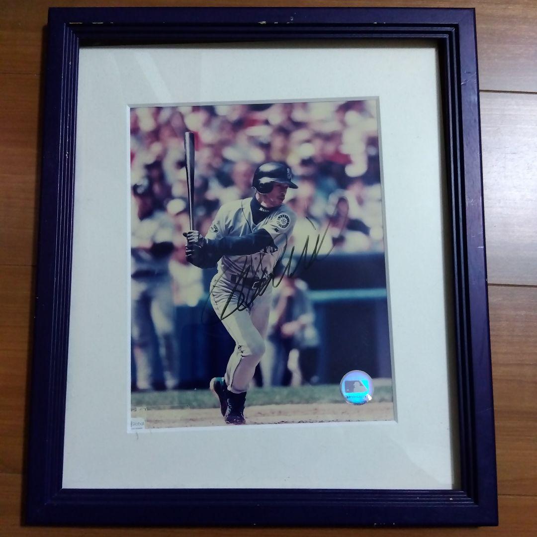 イチロー直筆サインフォト証明書付き