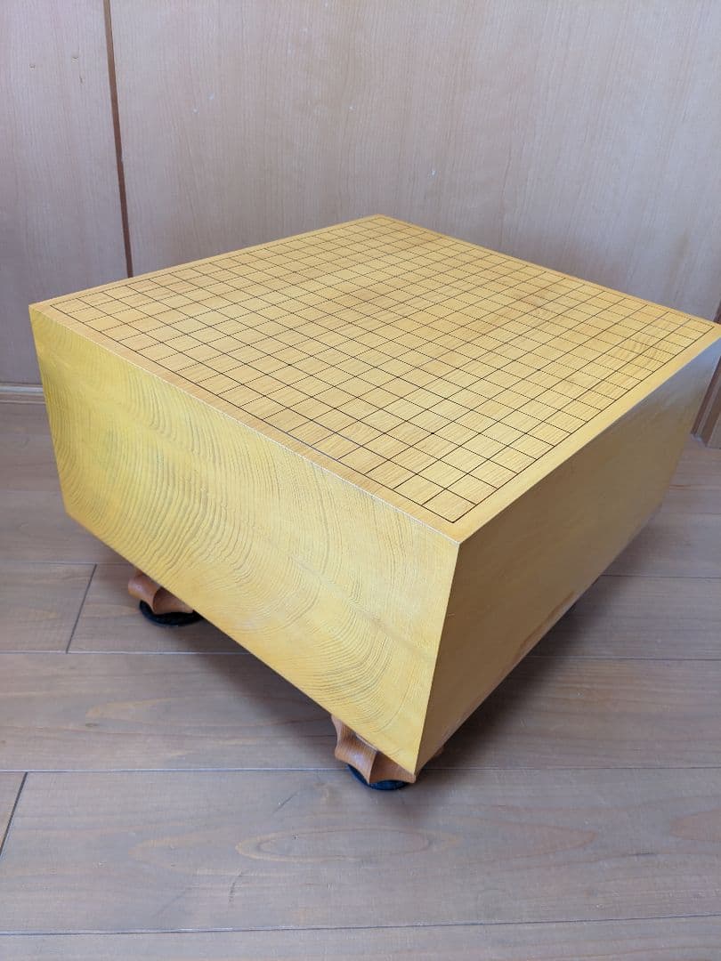 本榧．柾目7寸碁盤と碁石セット