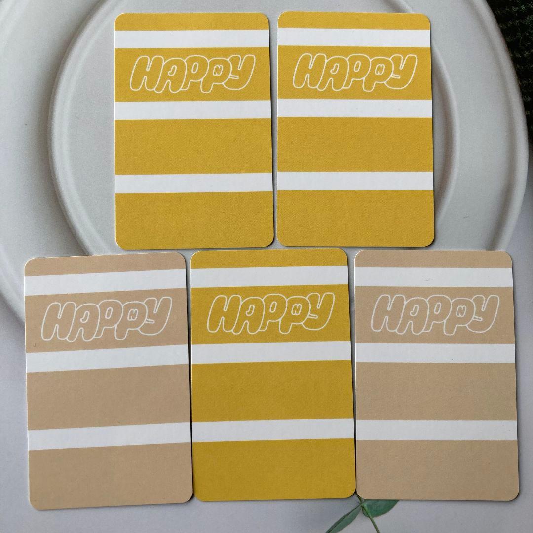 BTS HAPPY TargetアメリカWalmart限定B&Nトレカ ジン5枚