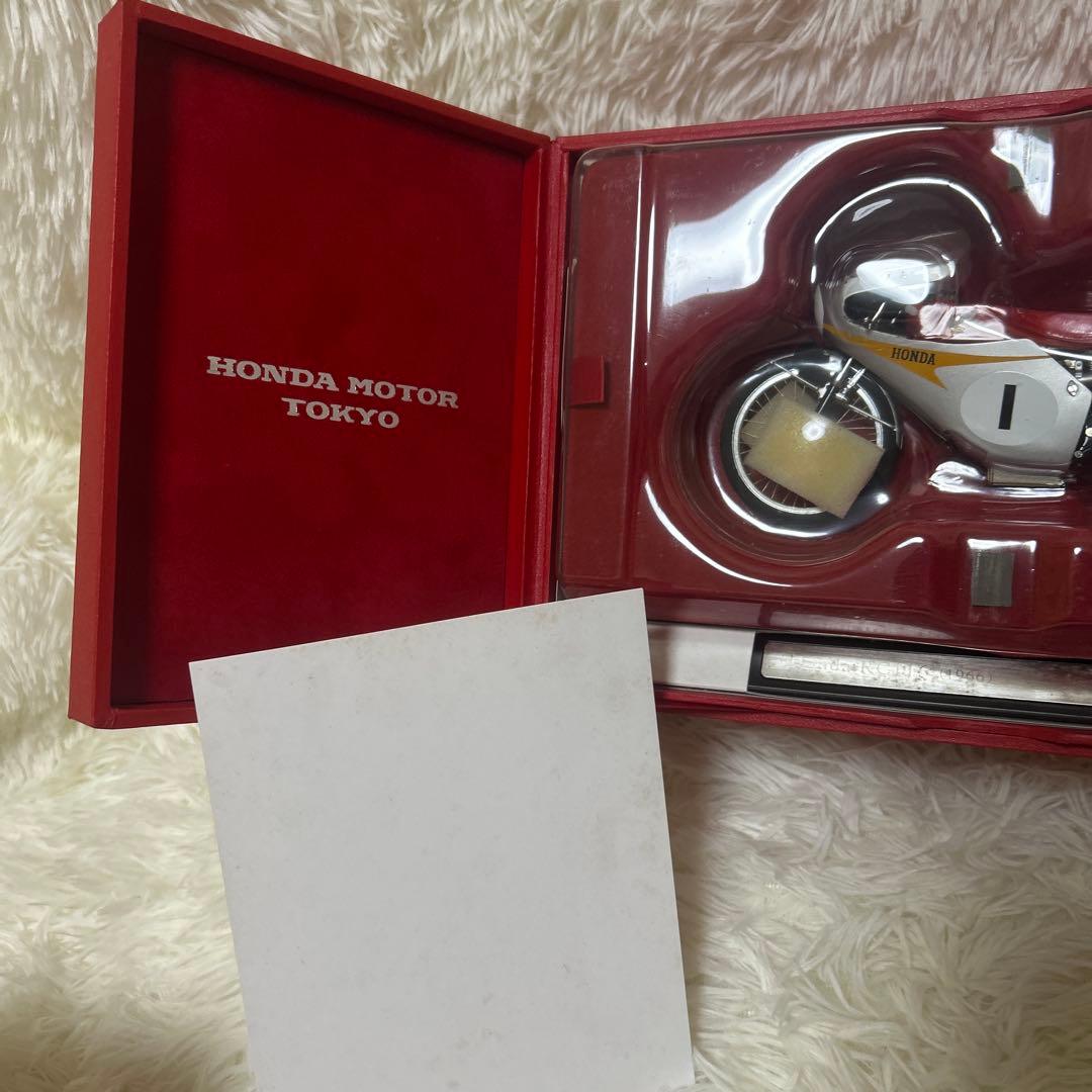 【美品】ホンダコレクションホール10周年 RC116ミニチュア シリアル番号打刻