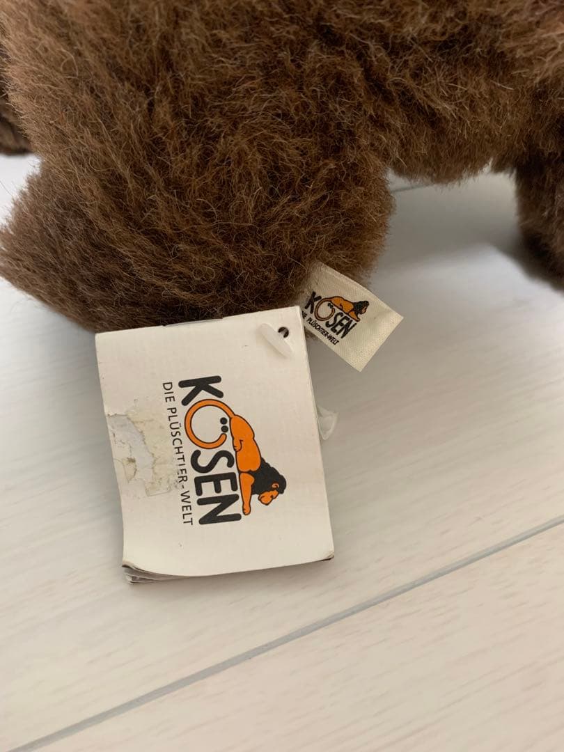 ケーセン社　限定300 ブラウンベアの子　樽付き　アルパカ