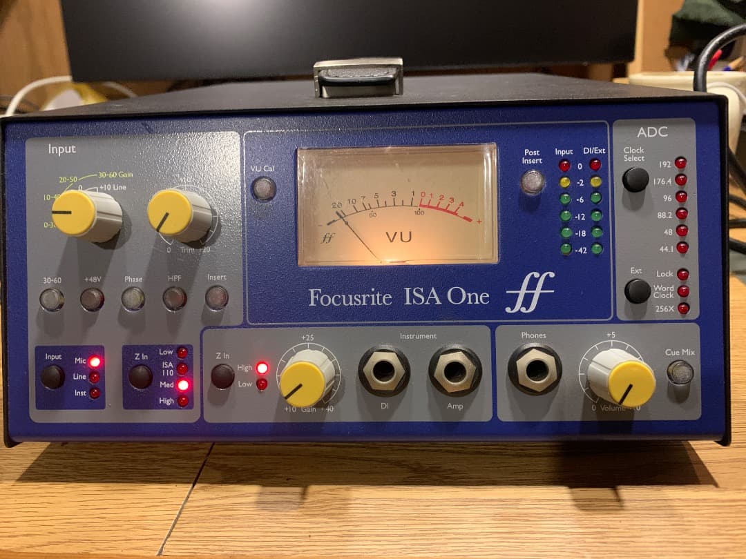 FOCUSRITE ISA One マイクプリアンプ