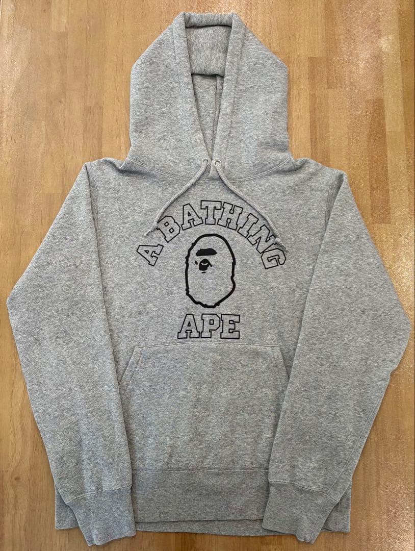A BATHING APE パーカー グレー