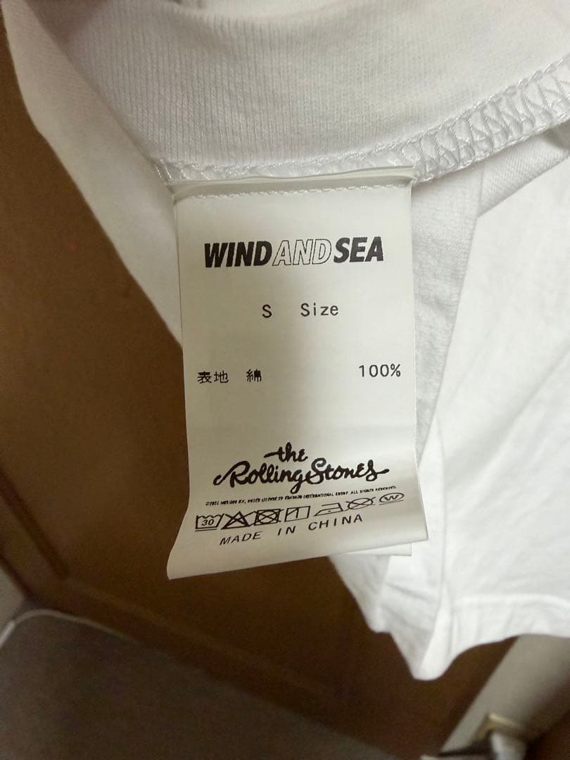 WIND AND SEA Sサイズ TシャツThe Rolling Stones