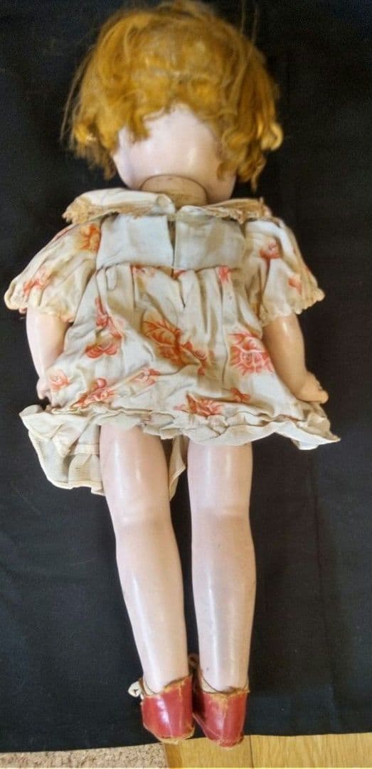 三越ドール　フラーティアイ　大正　昭和　サクラビスク　人形