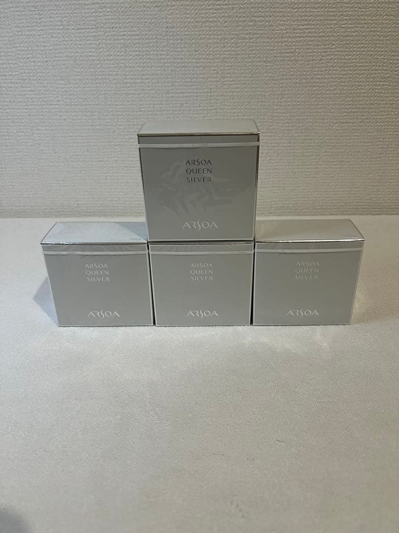 ARSOA QUEEN SILVER 石鹸 135g×4個
