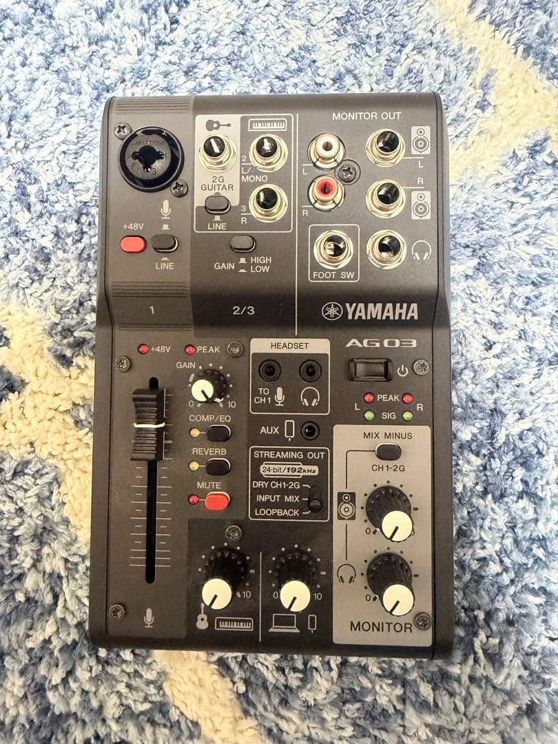 YAMAHA AG03MK2 B ブラック