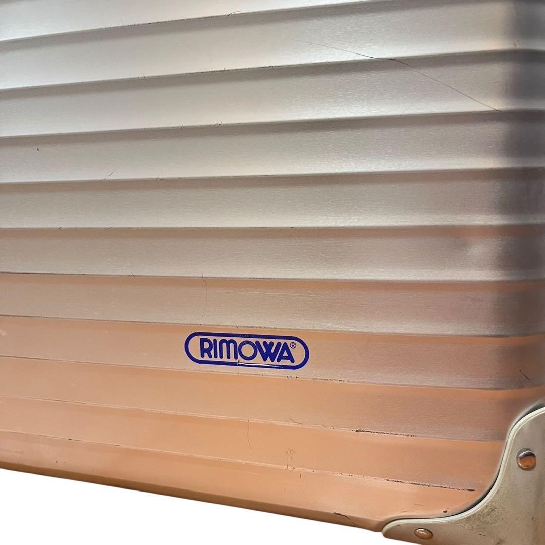RIMOWA 930.77廃盤 TOPASアルミジャンボトロリー 104L 4輪