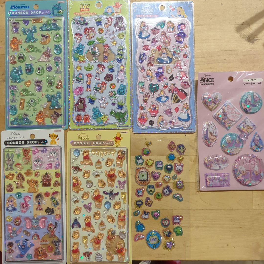 本日お値下げ中！レア！正規品！ディズニーボンボンドロップシール