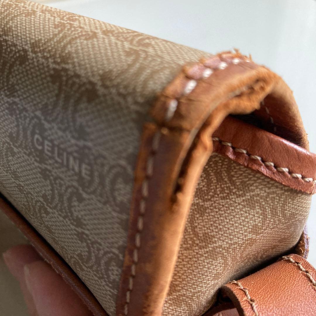 専用　ヴィンテージ　OLD CELINE マカダム ショルダー バッグセリーヌ