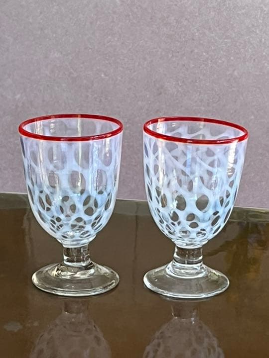 値下げ氷コップ　大正ロマン　和ガラス