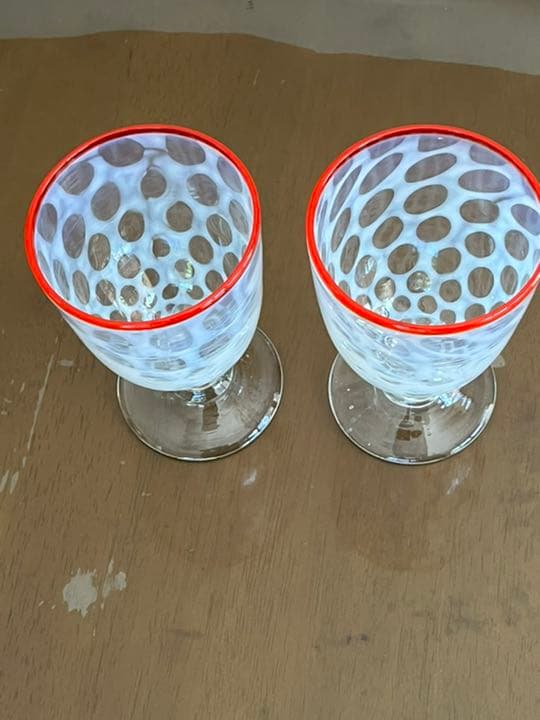 値下げ氷コップ　大正ロマン　和ガラス