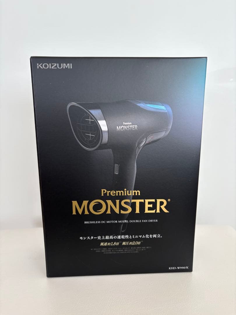 【最新モデル新品・未使用】コイズミ Premium MONSTER ドライヤー