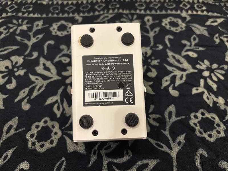 Blackstar DEPT.10 BOOST　ブースター