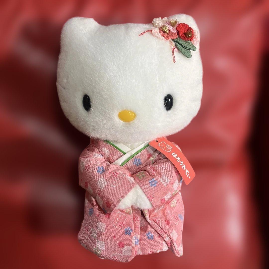ハローキティ　京都限定　ご当地キティ　ぬいぐるみ