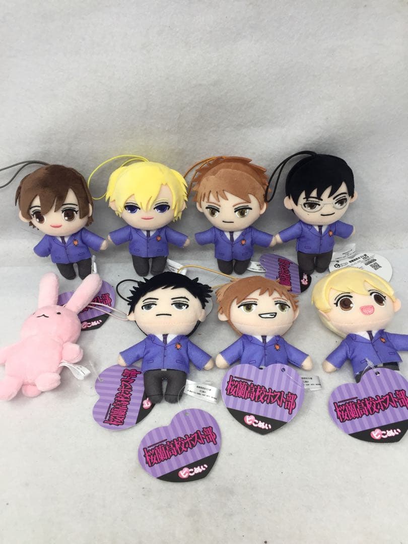 LY-925 未使用 桜蘭高校ホスト部 ピこぬい 全8種コンプセット