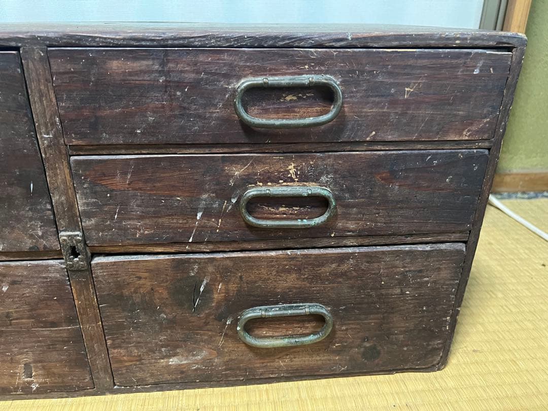 【O-1589】引き出し 和ダンス 小箪笥 収納 昭和レトロ 家具