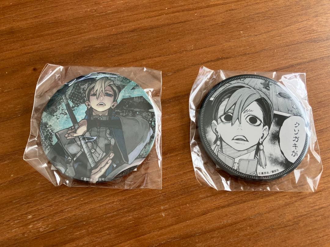 ガチアクタ 缶バッジ ザンカ 2種 セット