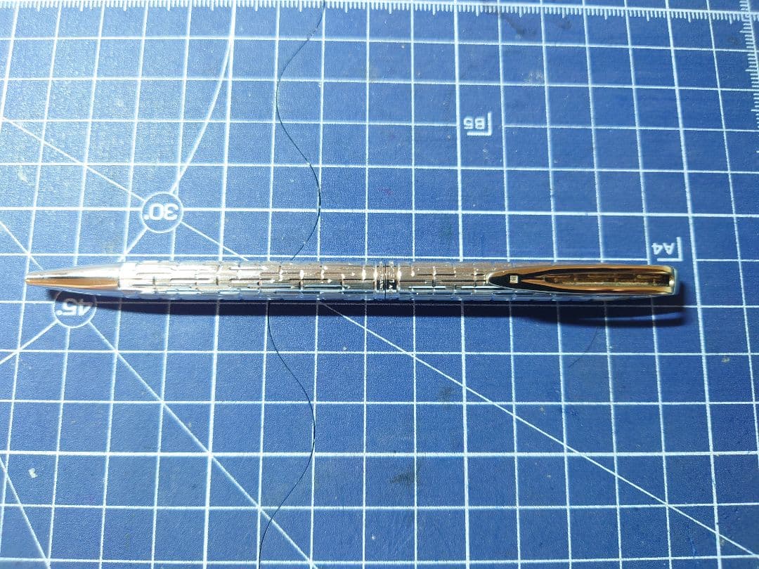 ウォーターマン CF クロコダイルARGENT MASSIF(純銀) ボールペン