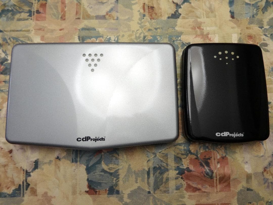 CDProjects CD DVD 収納ハードケース 2個