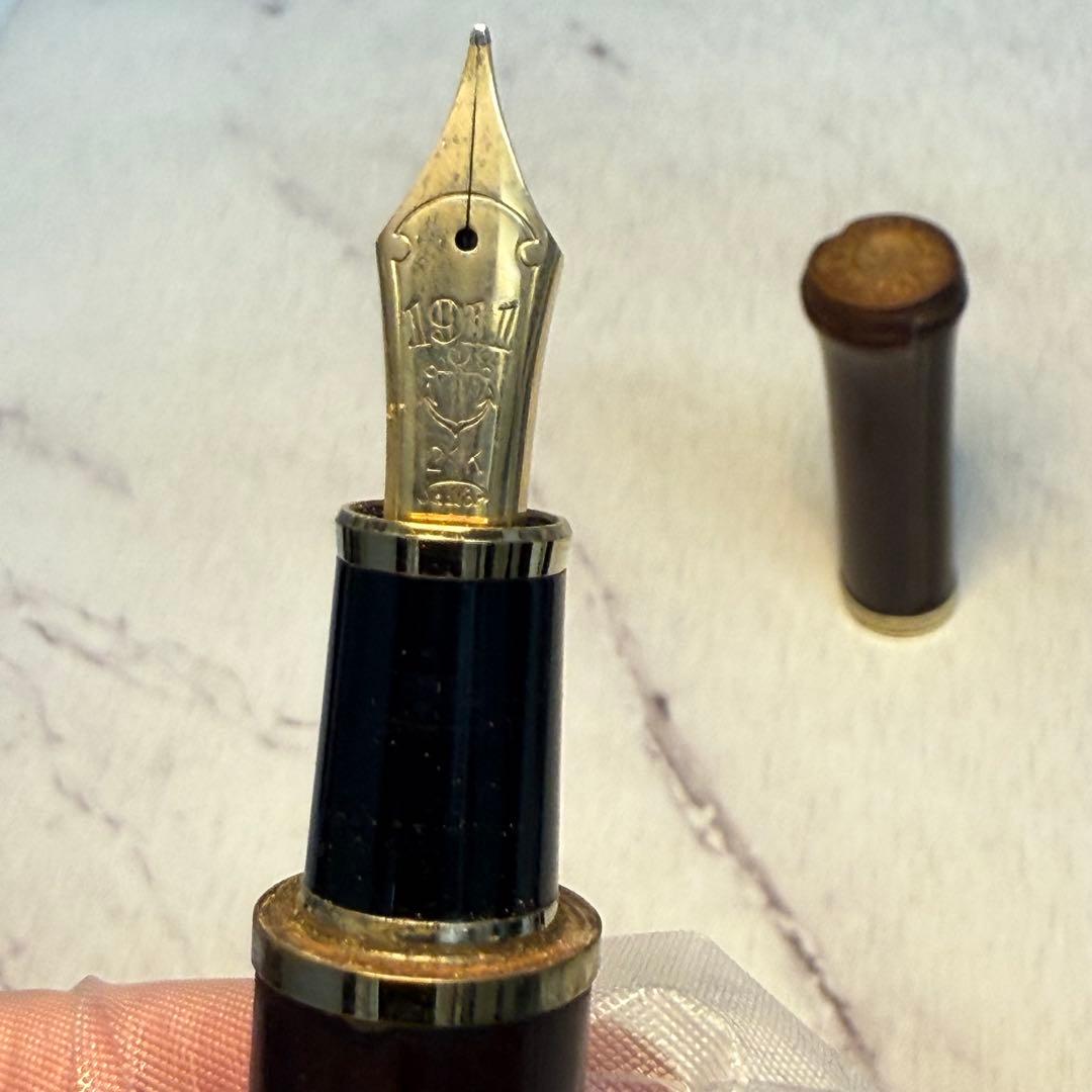 長原宣義 作品　21K万年筆 日本製 専用ケース付き