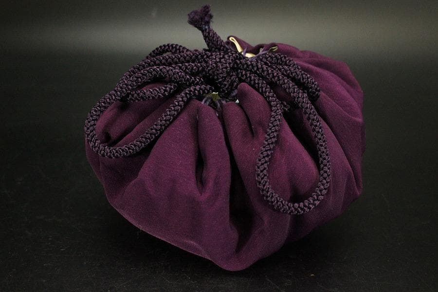 茶道具 唐九郎作 練込茶碗 「銘 雅静」 仕覆付 共箱(メ1465)