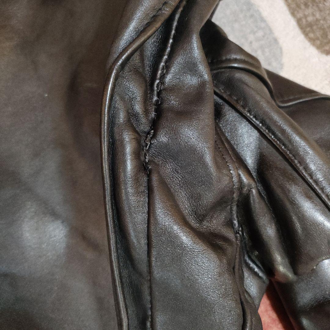 レアモデル　１４１　Schott　シングルライダース　３６　人気641の革違い