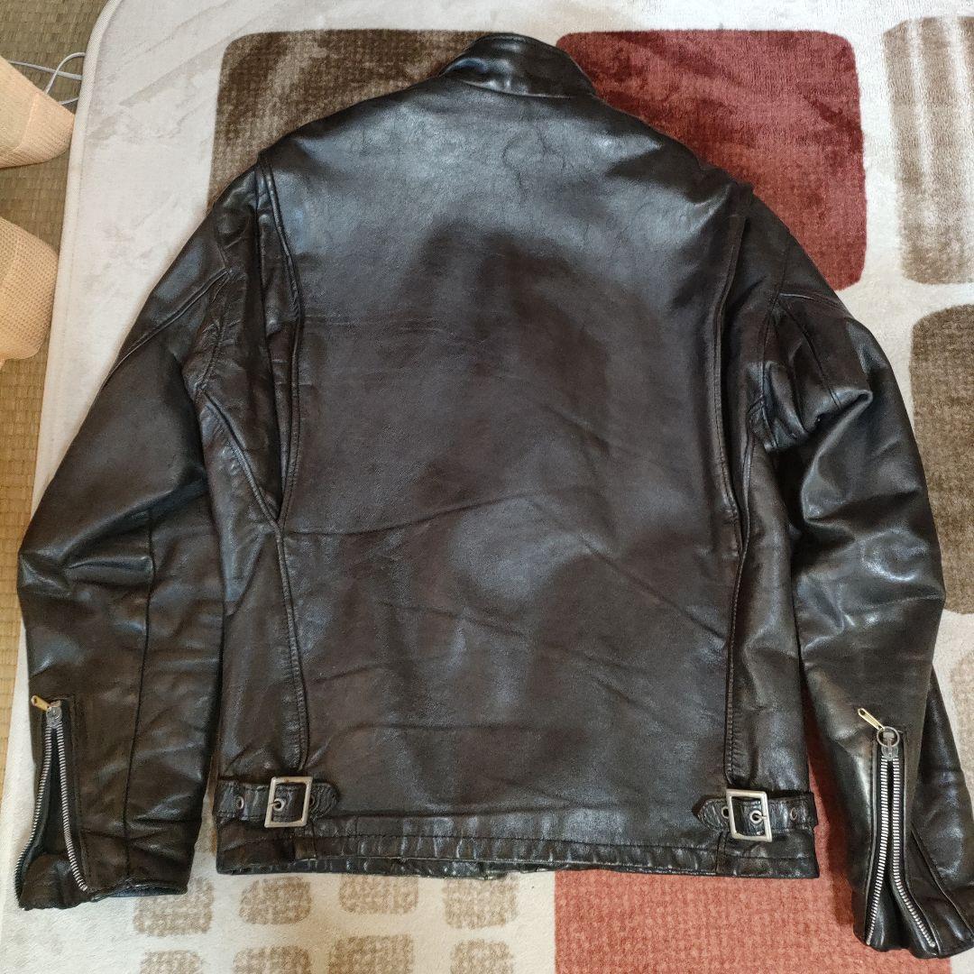 レアモデル　１４１　Schott　シングルライダース　３６　人気641の革違い