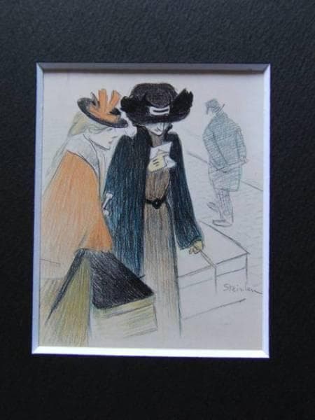 ウジェーヌ・ブーダン、signed lower、海外版超希少レゾネ