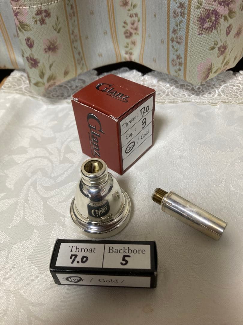 GLANZ トロンボーンマウスピース カップ3