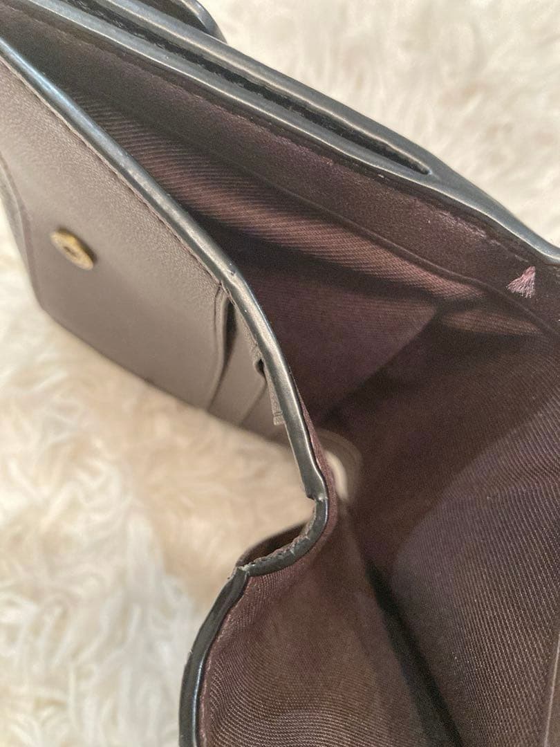 【美品】COACH タビー　スモールウォレット　二つ折り財布　黒