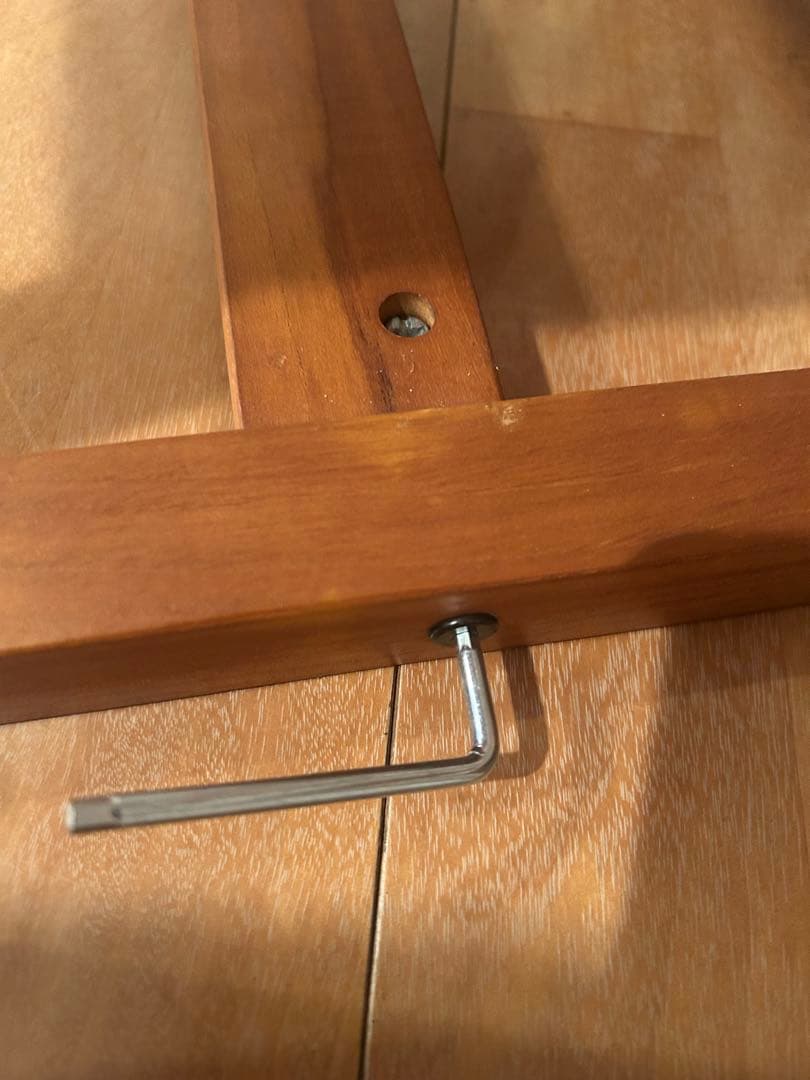 SCANTEAK サイドテーブル マガジンラック