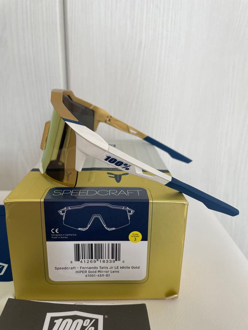 タティスJr. 100% ワンハンドレッド speed craft サングラス