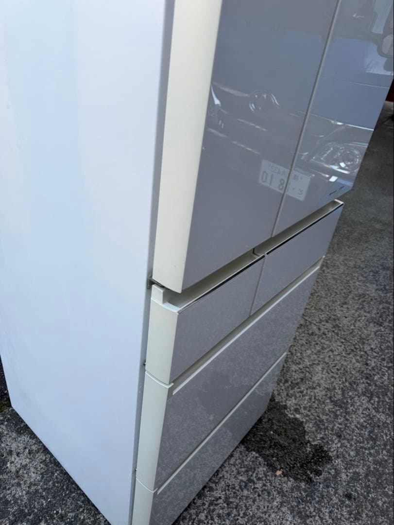 Panasonic 冷蔵庫 2019年製 6ドア NR-SPF454X-W 美品