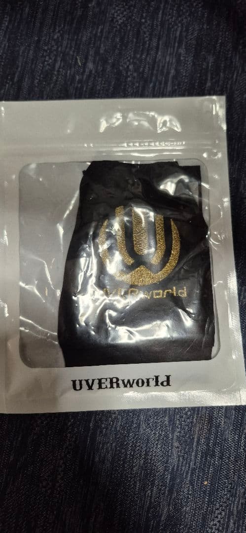 UVERworld グローブ 新品未使用+オンラインくじキーホルダー、写真