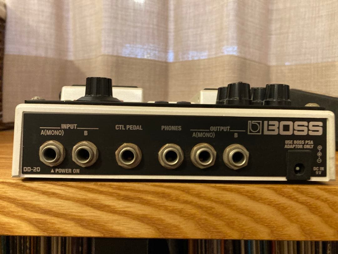 BOSS DD-20 GIGADELAY アダプター付き